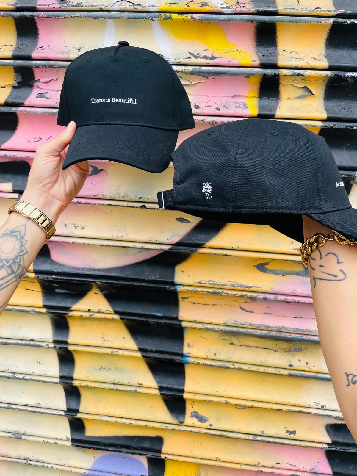 Trans is Beautiful Cap