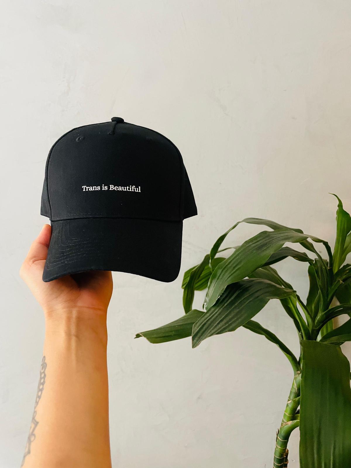 Trans is Beautiful Cap